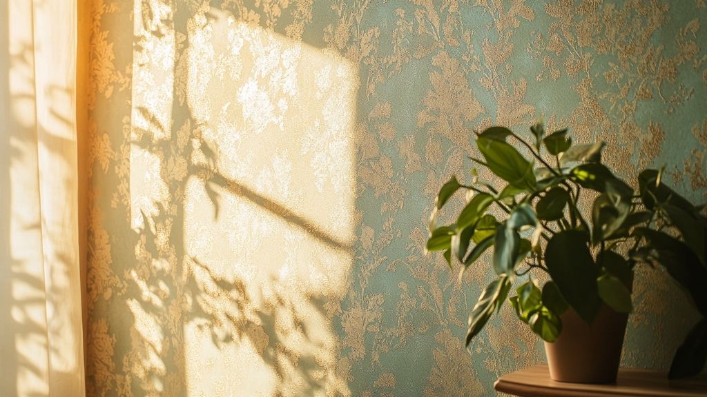 Moyens d'optimiser le coût de votre projet de pose de papier peint