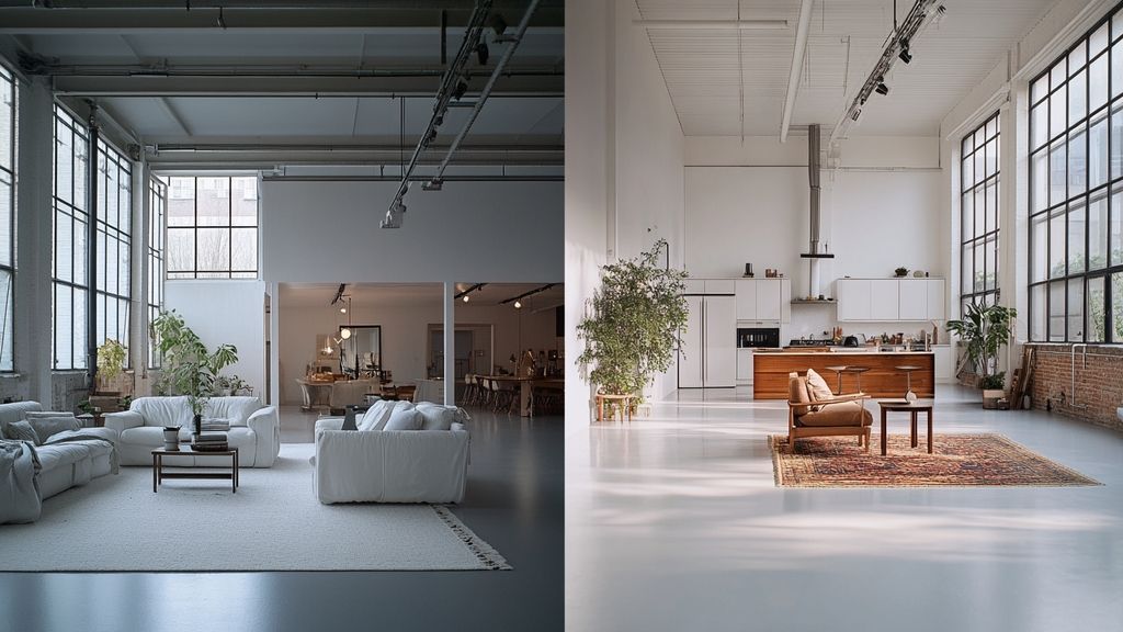 Synthèse du processus de conversion d’un hangar en loft