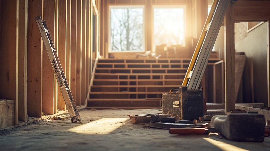 Déterminer les coûts : mesure et installation des escaliers