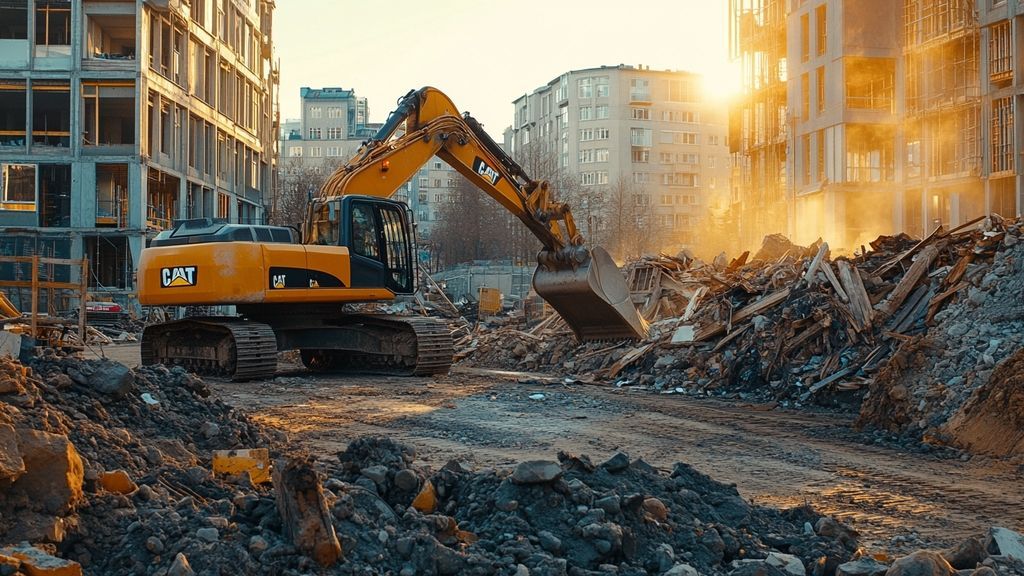 Faire appel à un professionnel pour une gestion optimale des déchets de chantier