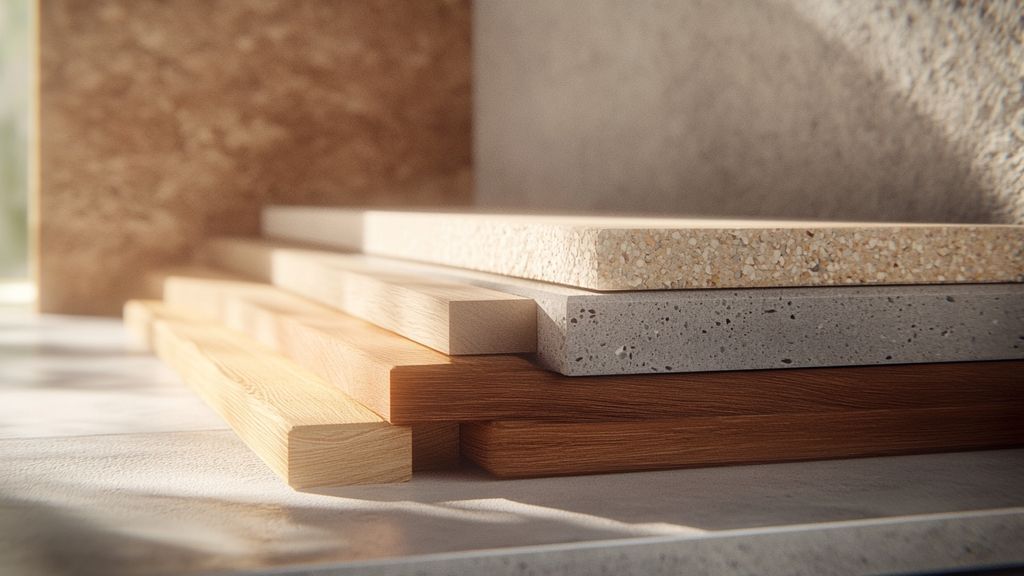 Quels types de matériaux peuvent être utilisés pour la rénovation d'un escalier ?